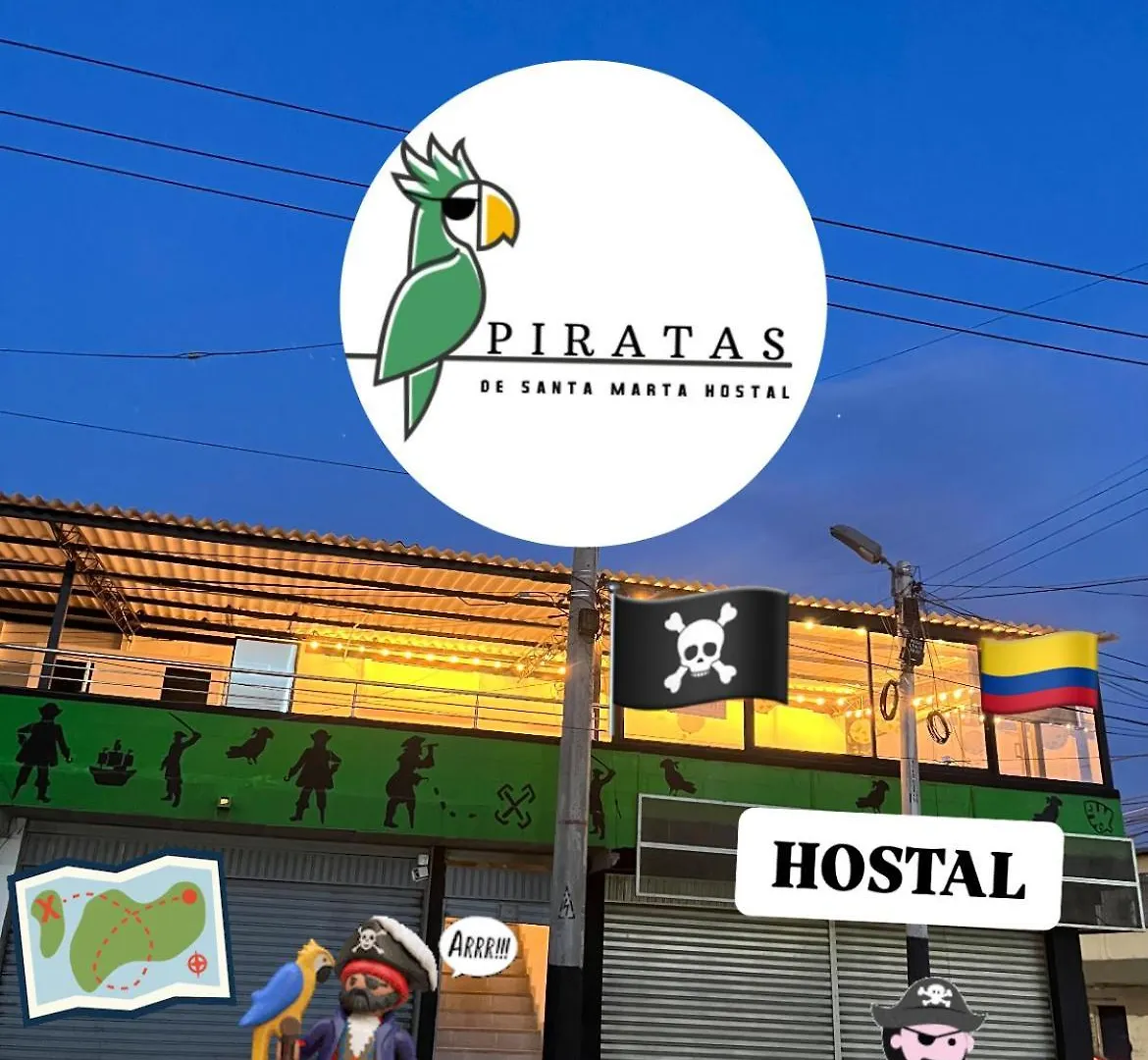 Hostal Piratas De Santa Marta